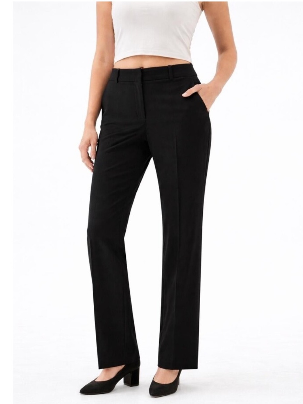 Brooks‎ Brothers Lucia Dress Pants Bootcut Wool Corporate Chic Professional
